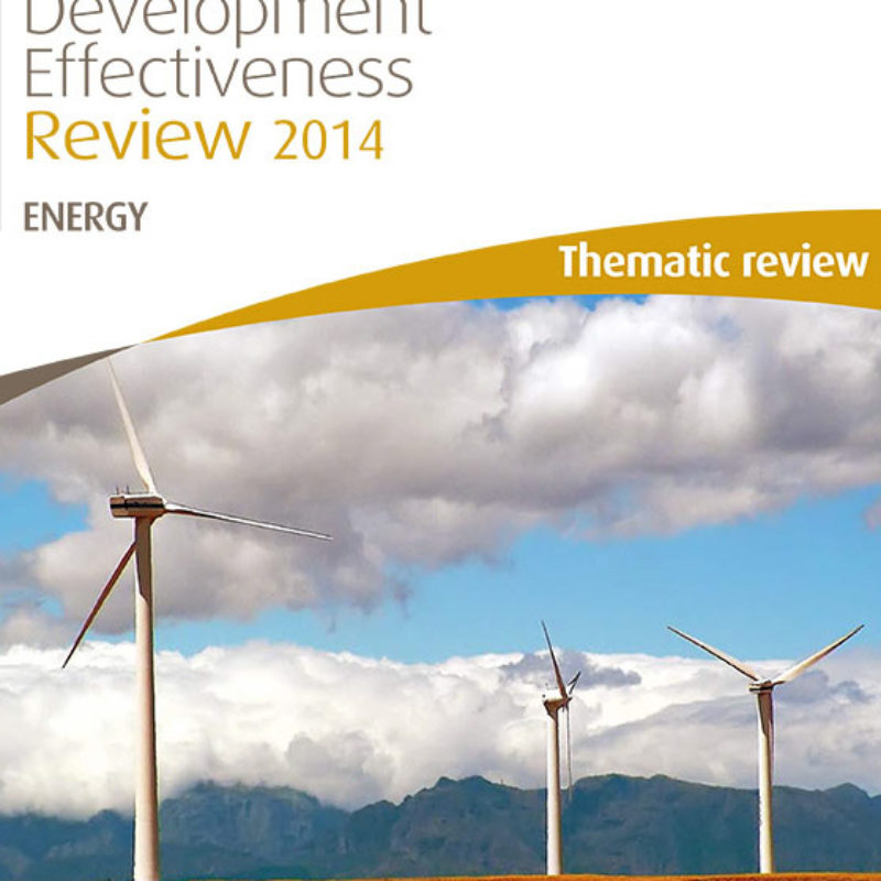 Development Effectiveness Review 2014: Report front page