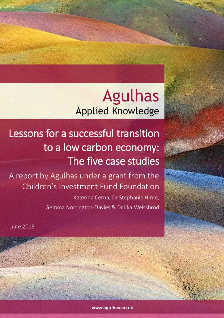 CIFF Transition Review: Annex case studies