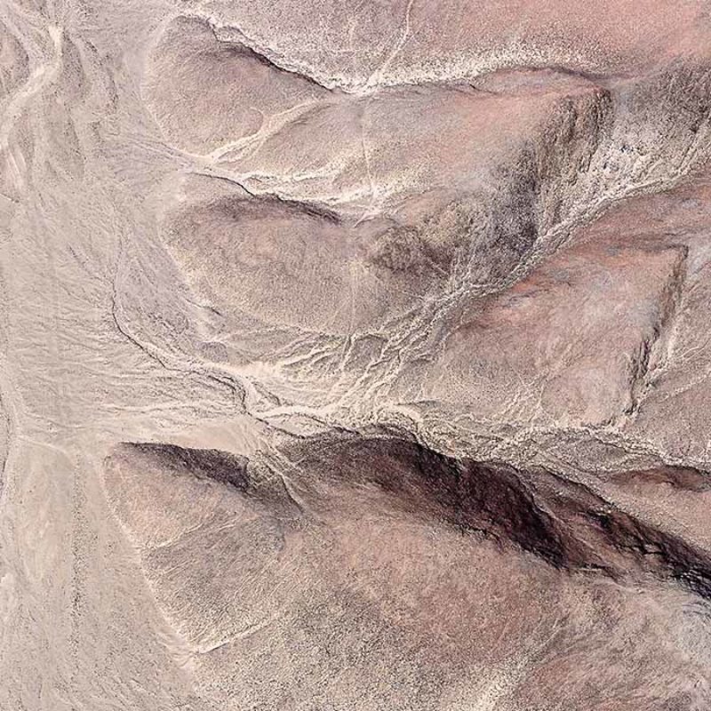 Aerial photo of rivers from mountains