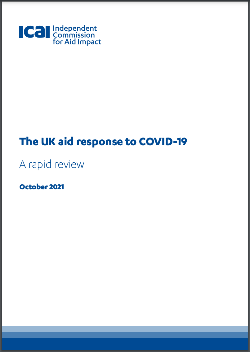 The UK aid response to COVID-19