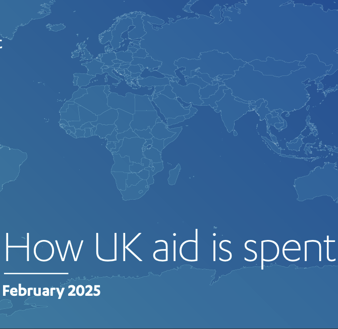 How UK aid is spent