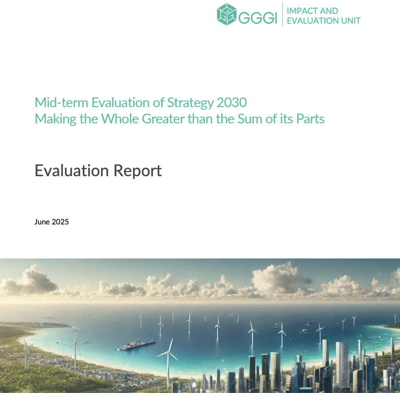 Mid-term Evaluation of GGGI Strategy 2030: Making the Whole Greater than the Sum of its Parts